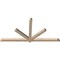 Ekena Millwork Kennewick Smooth Timber Gable Bracket, Douglas Fir, 84"W x 42"H x 3 1/2"D x 3 1/2"F, 12/12 Pitch GBW084X42X0404KEN00SDF - alternate 5